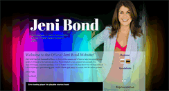 Desktop Screenshot of jenibond.com